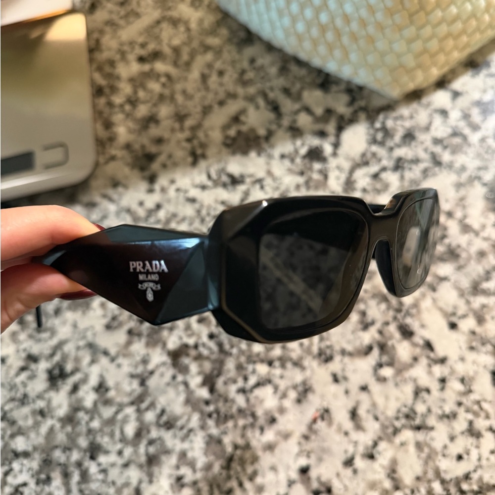 Prada Sleek Black Sunglasses - Picture 9 of 9